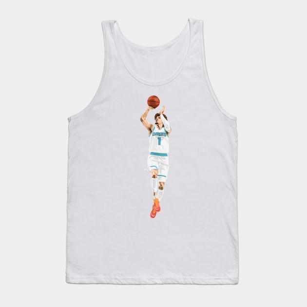 Lamelo Ball Tank Top by knnthmrctn